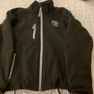 Raiders jacket with fleece inside